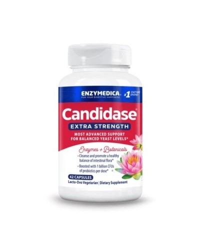 ENZYMEDICA CANDIDASE EXTRA STRENGTH 42caps