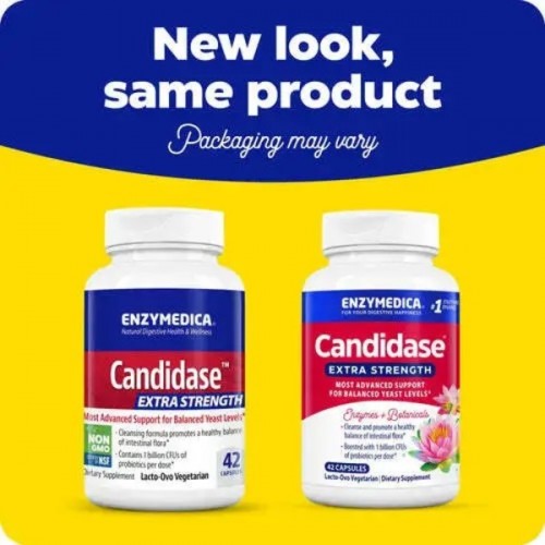 ENZYMEDICA CANDIDASE EXTRA STRENGTH 42caps