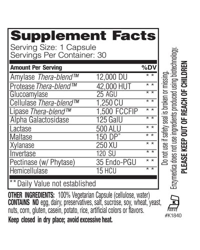 ENZYMEDICA DIGEST 30 CAPS