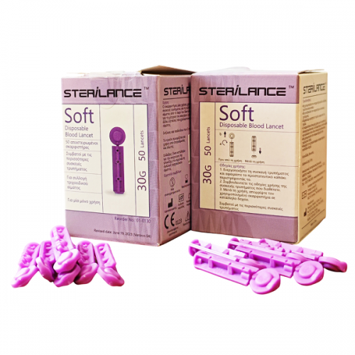 STERILANCE SOFT ΑΠΟΣΤΕΙΡΩΜΕΝΟΙ ΣΚΑΡΦΙΣΤΗΡΕΣ 30g 50τμχ