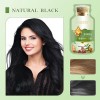 NATURAL PRODUCTS BUBBLE HAIR DYE BLACK ΦΥΤΙΚΗ ΒΑΦΗ ΜΑΛΛΙΩΝ - ΜΑΥΡΟ 10 ΦΑΚΕΛΑΚΙΑ x 20ml 