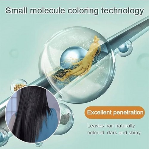 NATURAL PRODUCTS BUBBLE HAIR DYE BLACK ΦΥΤΙΚΗ ΒΑΦΗ ΜΑΛΛΙΩΝ - ΜΑΥΡΟ 10 ΦΑΚΕΛΑΚΙΑ x 20ml 