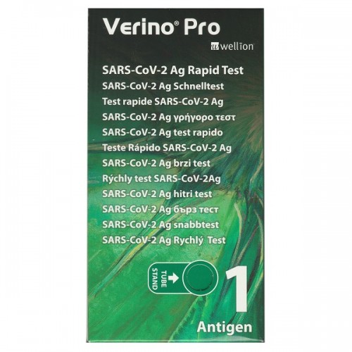 WELLION VERINO PRO SARS-CoV-2 AG RAPID TEST TΕΣΤ ΑΝΙΧΝΕΥΣΗΣ ΑΝΤΙΓΟΝΩΝ SARS-CoV-2 1τμχ 