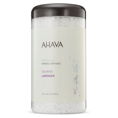 AHAVA BATH SALT LAVENDER JAR 907g