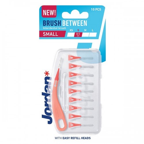 JORDAN BRUCH BETWEEN INTERDENTAL BRUSH Small 0,5mm 10τμχ