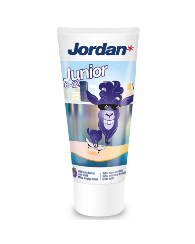 JORDAN JUNIOR TOOTHPASTE ΠΑΙΔΙΚΗ ΟΔΟΝΤΟΚΡΕΜΑ 1450ppm (6-12 ΕΤΩΝ) 50ml