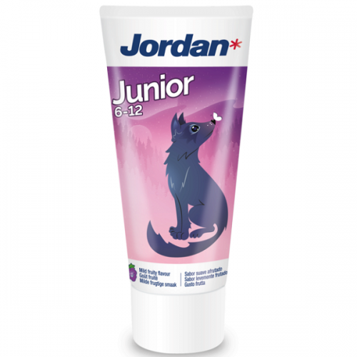 JORDAN JUNIOR TOOTHPASTE ΠΑΙΔΙΚΗ ΟΔΟΝΤΟΚΡΕΜΑ 1450ppm (6-12 ΕΤΩΝ) 50ml