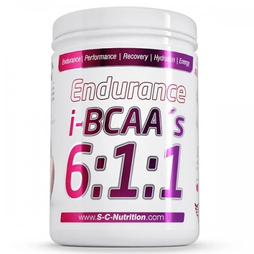 SCNUTRITION ENDURANCE i-BCAA\'S 6:1:1 PEACH 400GR