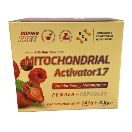 SCNUTRITION MITOCHONDRIAL ACTIVATOR17 141g + 4.9g caps RED FRUITS