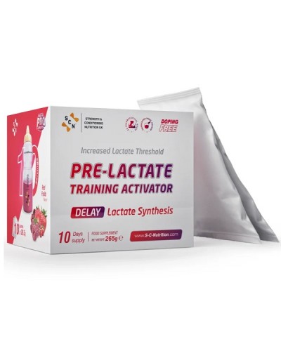 SCNUTRITION PRE-LACTATE TRAINING ACTIVATOR DELAY LACTATE SYNTHESIS RED FRUITS 10sach x 26.5gr