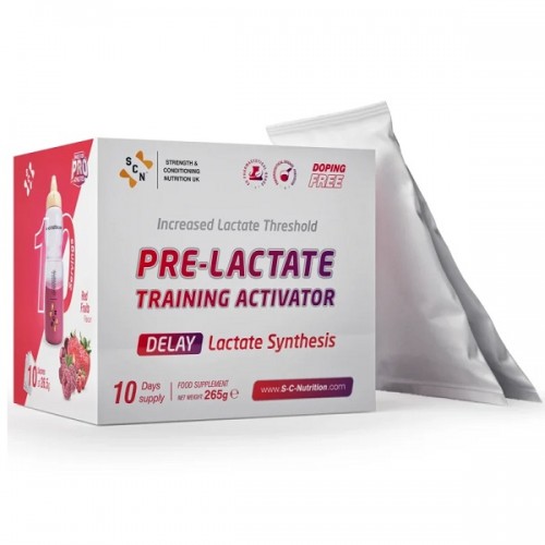 SCNUTRITION PRE-LACTATE TRAINING ACTIVATOR DELAY LACTATE SYNTHESIS RED FRUITS 10sach x 26.5gr