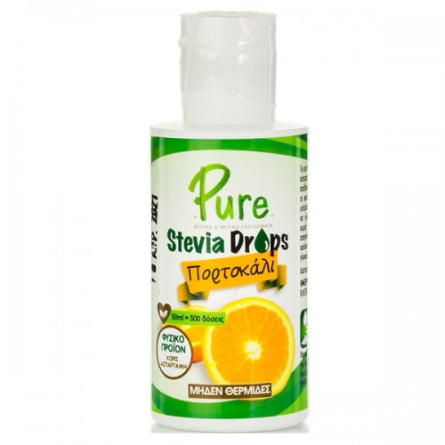 PURE STEVIA DROPS ΠΟΡΤΟΚΑΛΙ 50ml