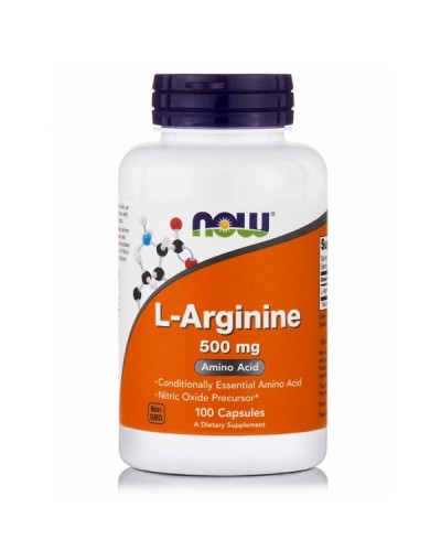 NOW L-ARGININE 500mg 100caps