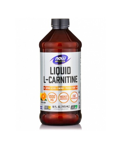 NOW SPORTS L-CARNITINE LIQUID 1000mg 473ml