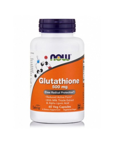 NOW GLUTATHIONE 500mg 60Veg caps