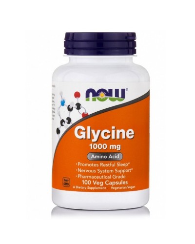 NOW GLYCINE 1000mg 100Veg caps