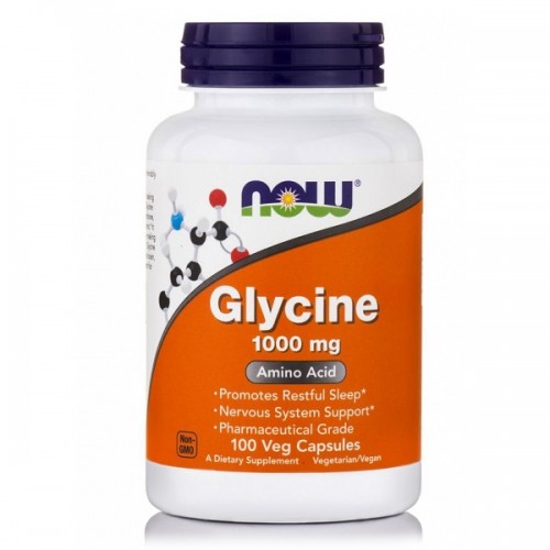 NOW GLYCINE 1000mg 100Veg.caps