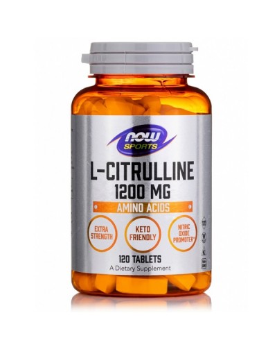 NOW SPORTS L-CITRULLINE 1200mg 120tabs