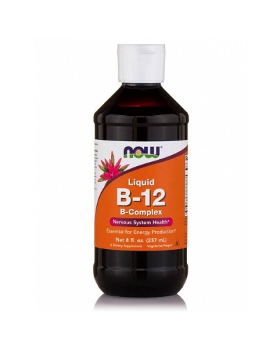 NOW LIQUID VITAMIN B-12 B-COMPLEX 237ml