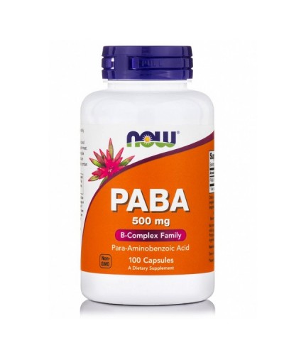 NOW PABA 500mg 100caps