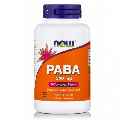 NOW PABA 500mg 100caps