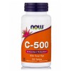 NOW VITAMIN C-500 WITH ROSE HIPS 100tabs