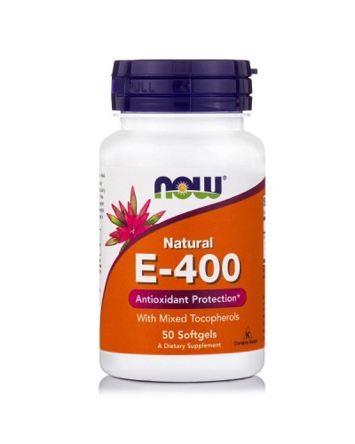 NOW VITAMIN E-400 IU 50softgels