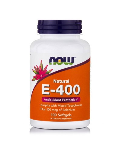 NOW VITAMIN E-400 IU 100softgels