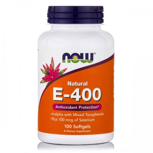 NOW VITAMIN E-400 IU 100softgels