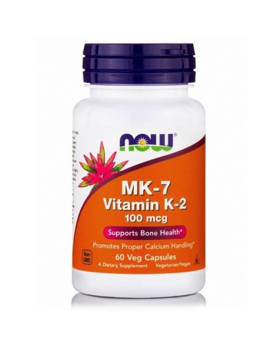 NOW MK-7 VITAMIN K-2 100mcg 60Veg caps