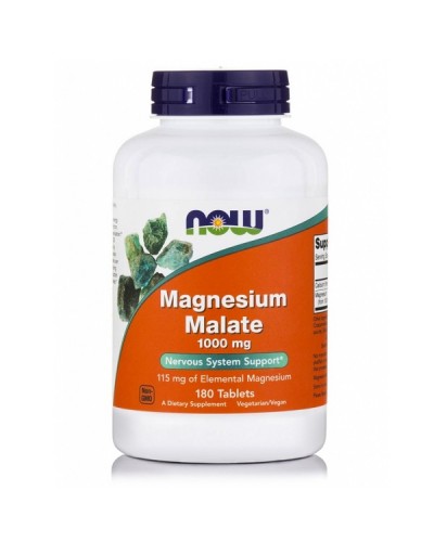 NOW MAGNESIUM MALATE 1000mg 180tabs