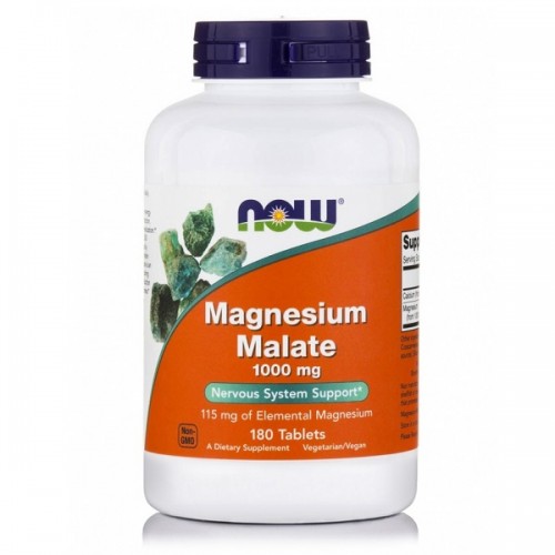 NOW MAGNESIUM MALATE 1000mg 180tabs