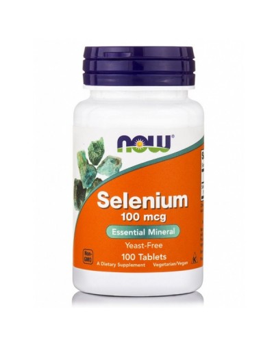 NOW SELENIUM 100mcg 100tabs