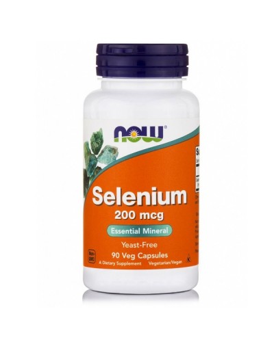 NOW SELENIUM 200mcg 90Veg caps