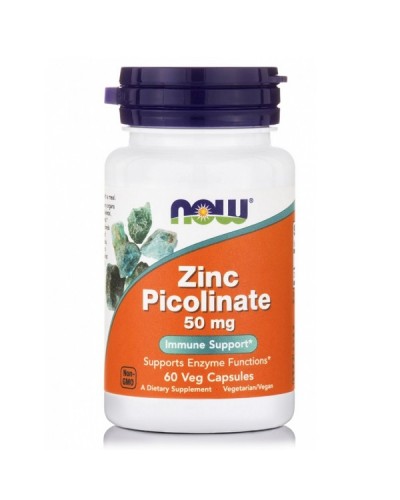 NOW ZINC PICOLINATE 50mg 60Veg.caps