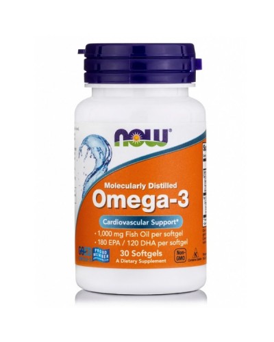 NOW OMEGA-3 1000mg 30softgels