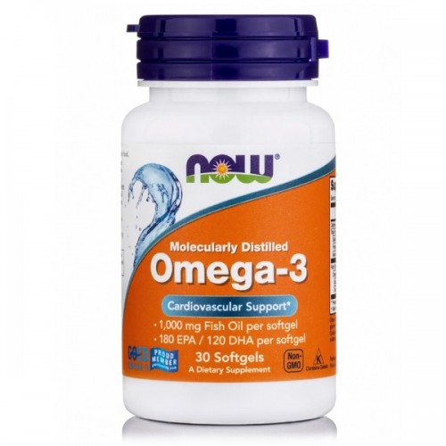 NOW OMEGA-3 1000mg 30softgels