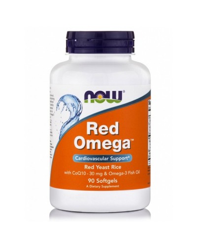 NOW RED OMEGA (RED YEAST RICE) 90softgels