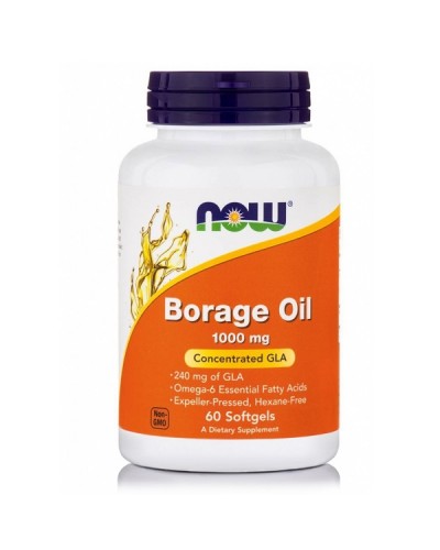 NOW BORAGE OIL 1000mg 60softgels