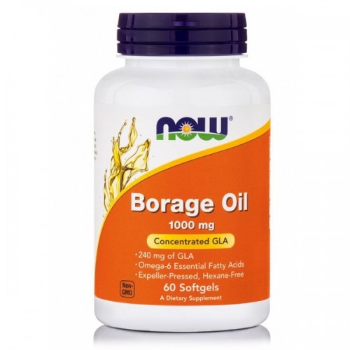 NOW BORAGE OIL 1000mg 60softgels