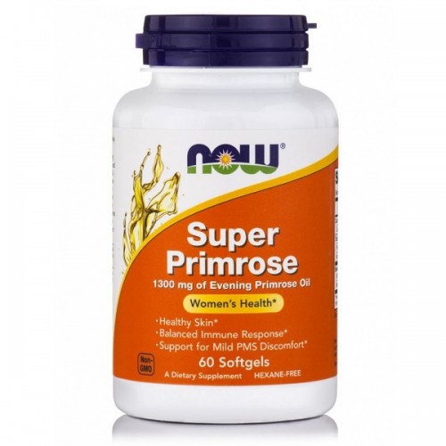 NOW SUPER PRIMROSE 1300mg 60softgels