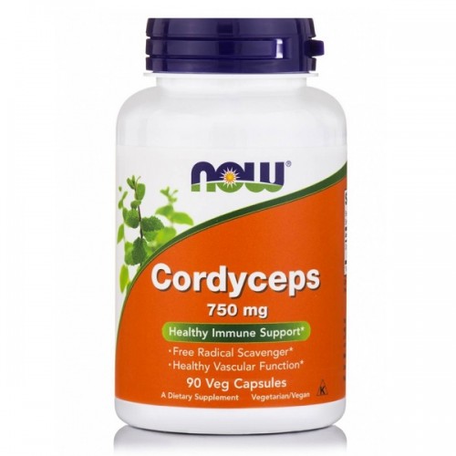 NOW CORDYCEPS 750mg 90Veg.caps