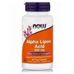 NOW ALPHA LIPOIC ACID 250mg 60Veg caps