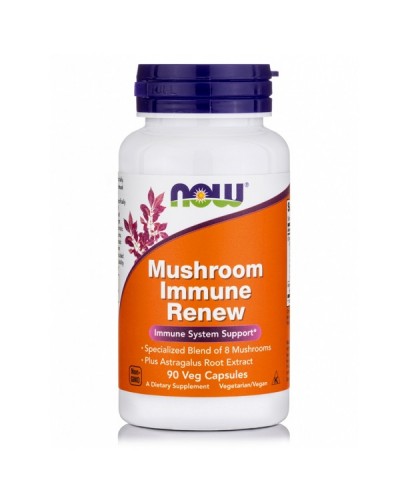 NOW MUSHROOM IMMUNE RENEW 90Veg caps