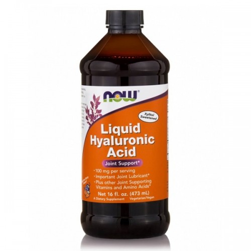 NOW LIQUID HYALOURONIC ACID 100mg 473ml