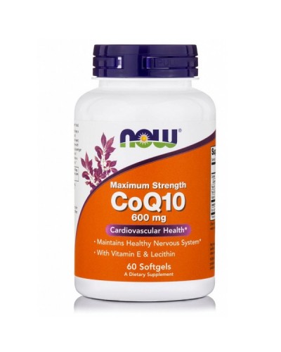 NOW COQ10 600mg 60softgels