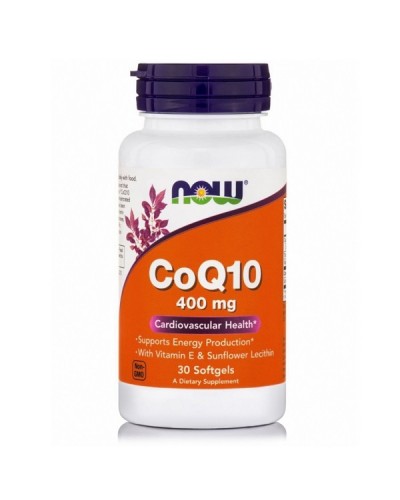 NOW COQ10 400mg 30softgels