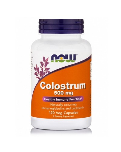 NOW COLOSTRUM 500mg 120Veg caps