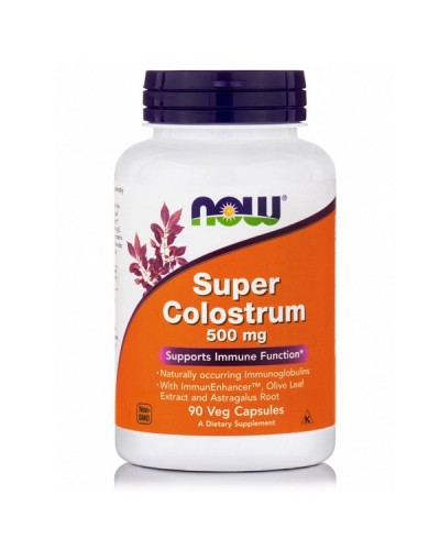 NOW SUPER COLOSTRUM 500mg 90Veg caps