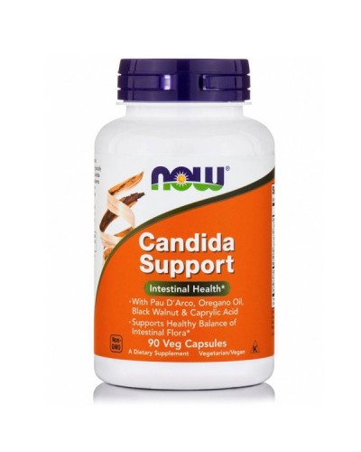 NOW CANDIDA SUPPORT 90Veg caps